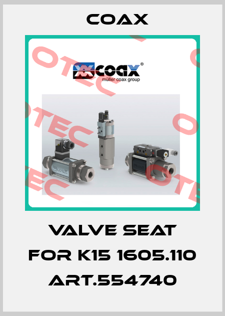 valve seat for K15 1605.110 ART.554740 Coax