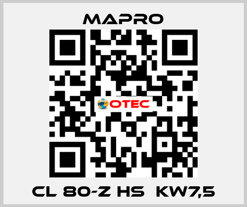 CL 80-Z HS  kW7,5 Mapro