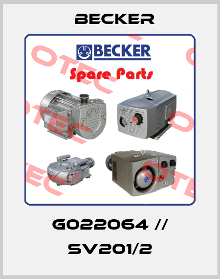 G022064 // SV201/2 Becker