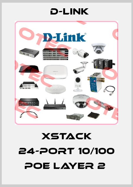 XSTACK 24-PORT 10/100 POE LAYER 2  D-Link