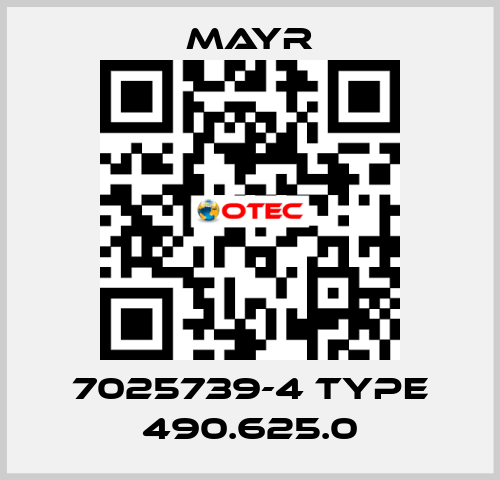 7025739-4 Type 490.625.0 Mayr