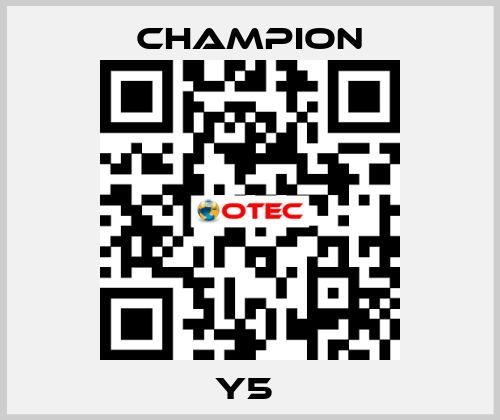 Y5  Champion