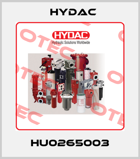 Hu0265003 Hydac