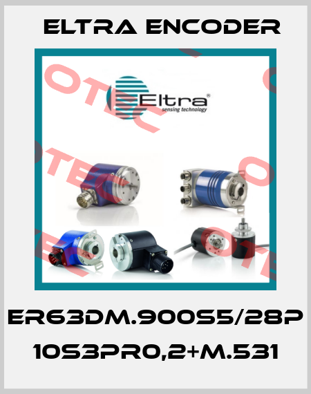 ER63DM.900S5/28P 10S3PR0,2+M.531 Eltra Encoder