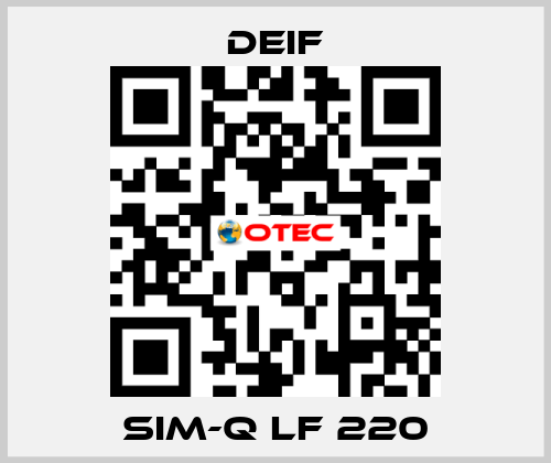 SIM-Q LF 220 Deif