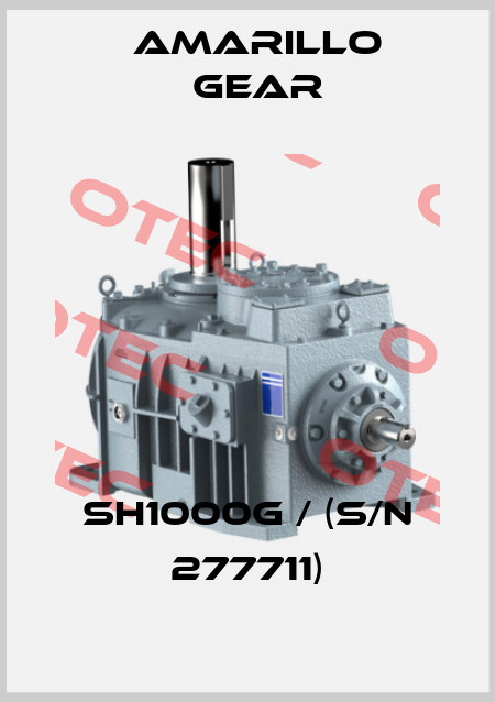 SH1000G / (S/N 277711) Amarillo Gear
