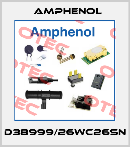 D38999/26WC26SN Amphenol