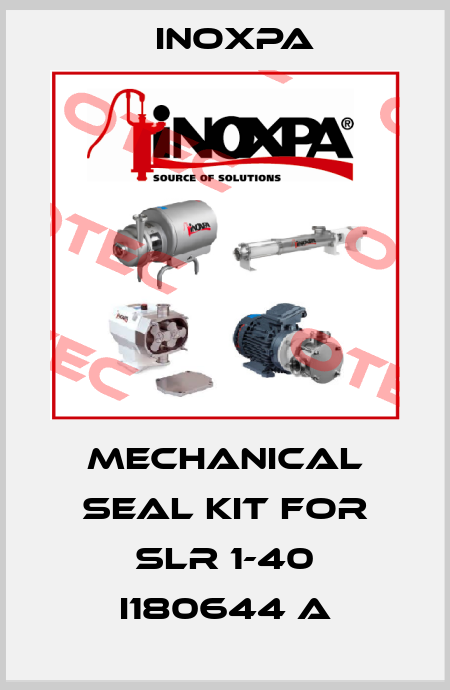 mechanical seal kit for SLR 1-40 I180644 A Inoxpa