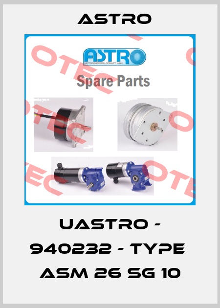UASTRO - 940232 - Type  ASM 26 SG 10 Astro