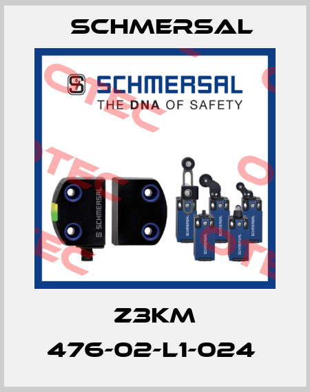 Z3KM 476-02-L1-024  Schmersal