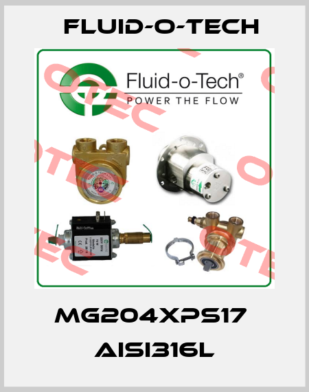 MG204XPS17  AISI316L Fluid-O-Tech