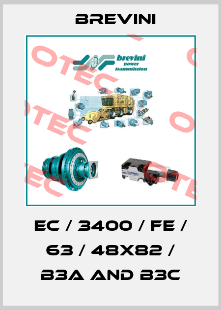 EC / 3400 / FE / 63 / 48x82 / B3A and B3C Brevini