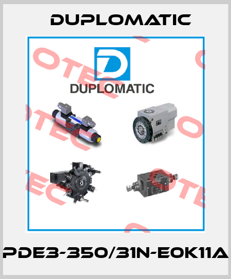 PDE3-350/31N-E0K11A Duplomatic
