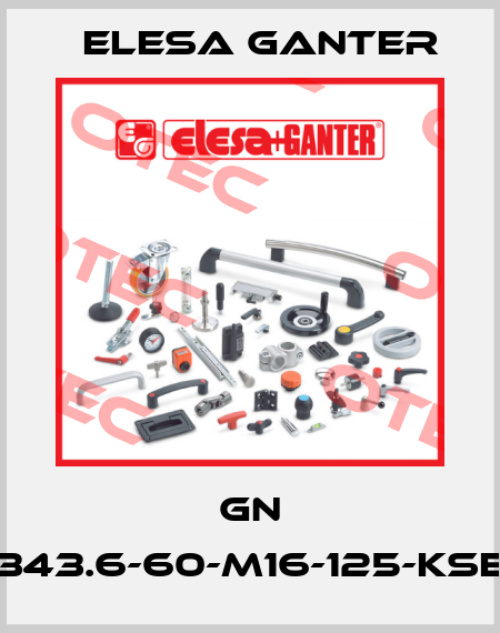 GN 343.6-60-M16-125-KSE Elesa Ganter