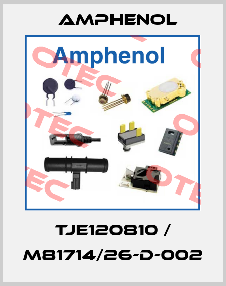 TJE120810 / M81714/26-D-002 Amphenol