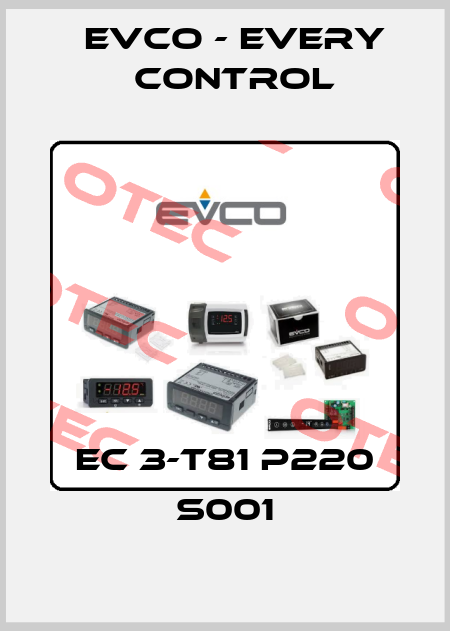 EC 3-T81 P220 S001 EVCO - Every Control