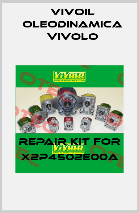 REPAIR KIT for X2P4502E00A Vivoil Oleodinamica Vivolo
