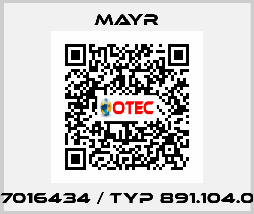 7016434 / Typ 891.104.0 Mayr
