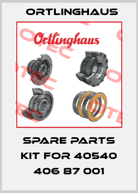 SPARE PARTS KIT FOR 40540 406 87 001 Ortlinghaus