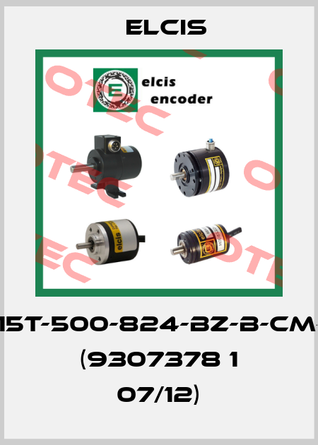 I/115T-500-824-BZ-B-CM-R (9307378 1 07/12) Elcis
