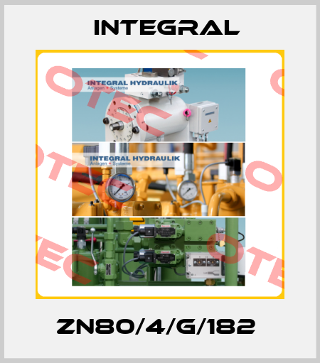 ZN80/4/G/182  Integral