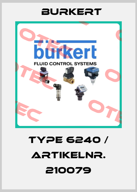 Type 6240 / Artikelnr. 210079 Burkert