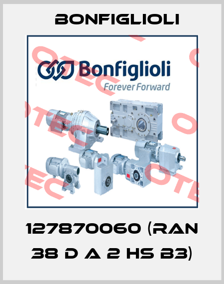 127870060 (RAN 38 D A 2 HS B3) Bonfiglioli