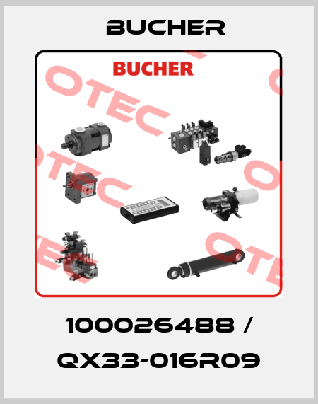 100026488 / QX33-016R09 Bucher