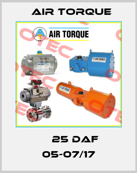 ΑΤ25 DAF 05-07/17 Air Torque