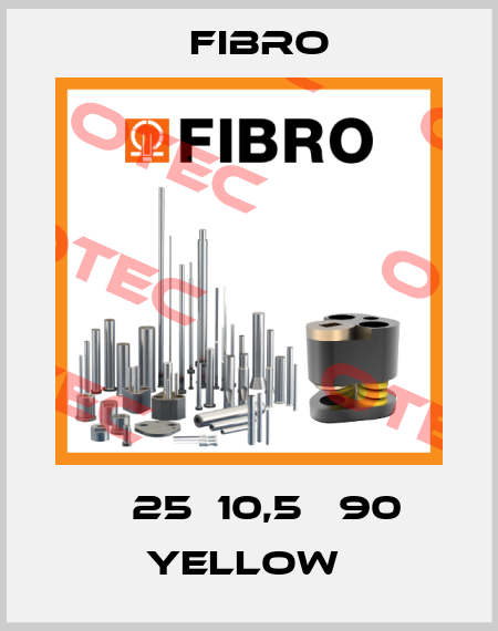 Φ 25Χ10,5   90 YELLOW  Fibro