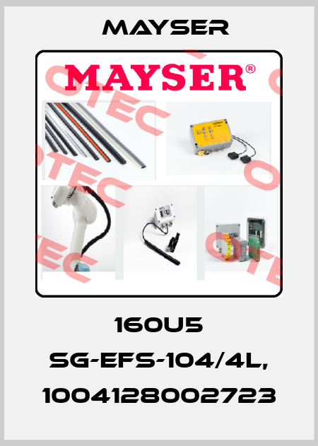 160U5 SG-EFS-104/4L, 1004128002723 Mayser