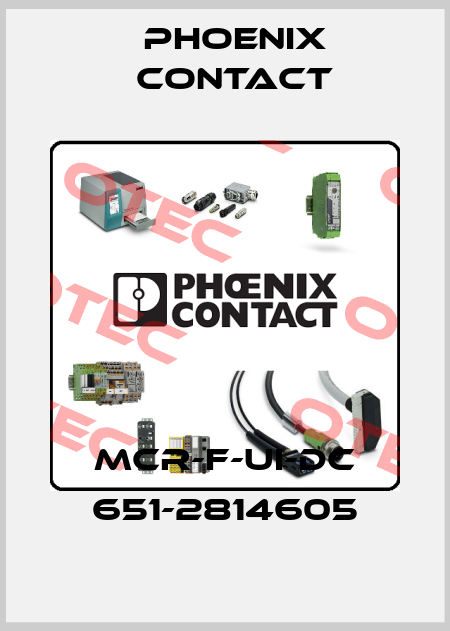 MCR-F-UI-DC 651-2814605 Phoenix Contact