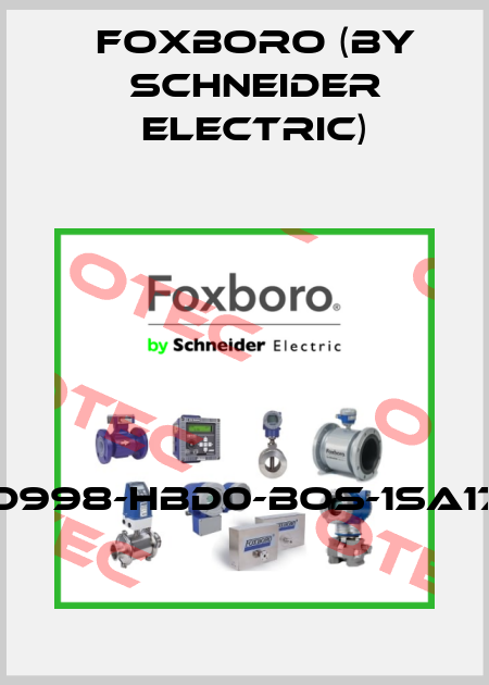 SRD998-HBD0-BOS-1SA17-A1 Foxboro (by Schneider Electric)