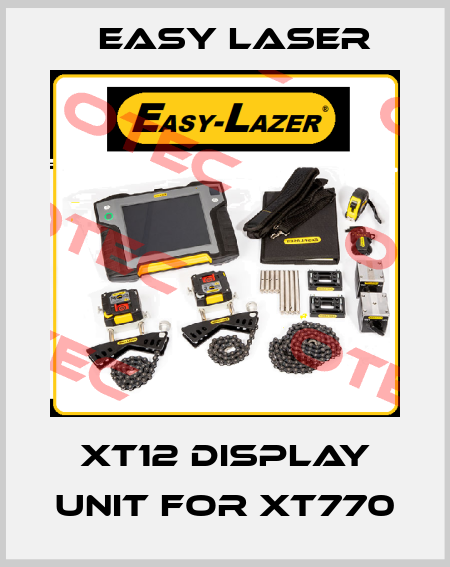 XT12 Display unit for XT770 Easy Laser