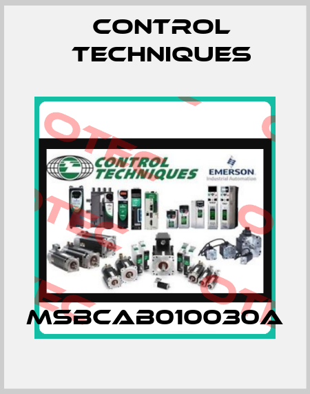 MSBCAB010030A Control Techniques
