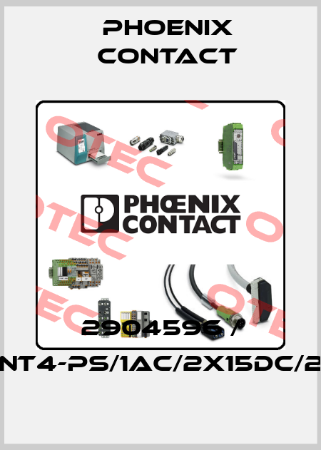 2904596 / QUINT4-PS/1AC/2X15DC/2/PT Phoenix Contact