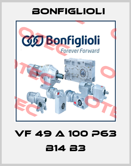 VF 49 A 100 P63 B14 B3 Bonfiglioli