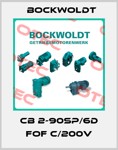 CB 2-90SP/6D FoF C/200V Bockwoldt