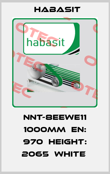 NNT-8EEWE11 1000MM  EN: 970  Height: 2065  white  Habasit
