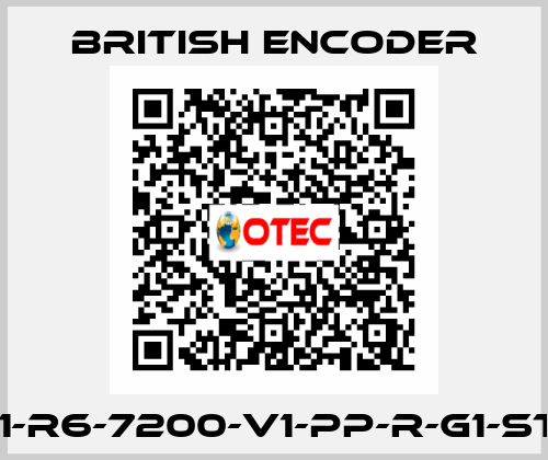 TR1-U1-R6-7200-V1-PP-R-G1-ST-IP50 British Encoder