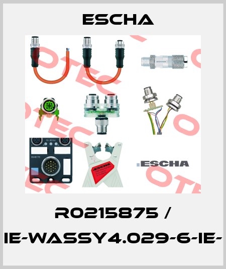 R0215875 / IE-WASSY4.029-6-IE- Escha