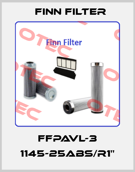 FFPAVL-3 1145-25ABS/R1'' Finn Filter
