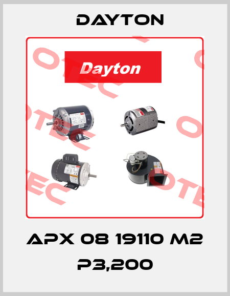 APX 08 19110 M2 P3,200 DAYTON
