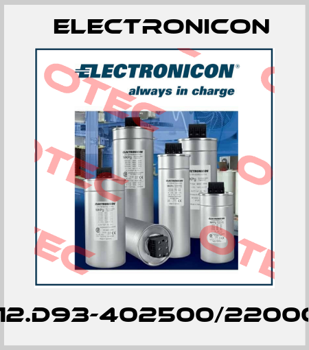 E12.D93-402500/220001 Electronicon