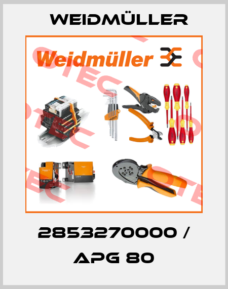 2853270000 / APG 80 Weidmüller