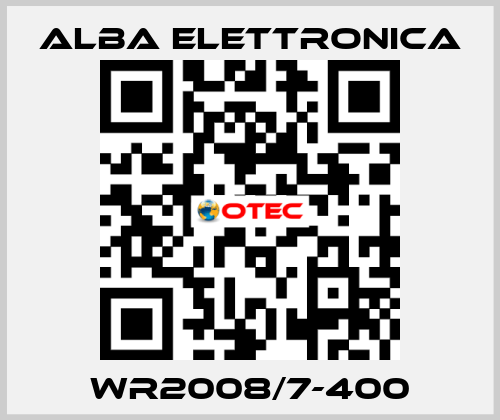 WR2008/7-400 ALBA ELETTRONICA