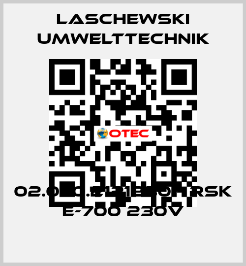 02.070.2121230 - RSK E-700 230V LASCHEWSKI UMWELTTECHNIK