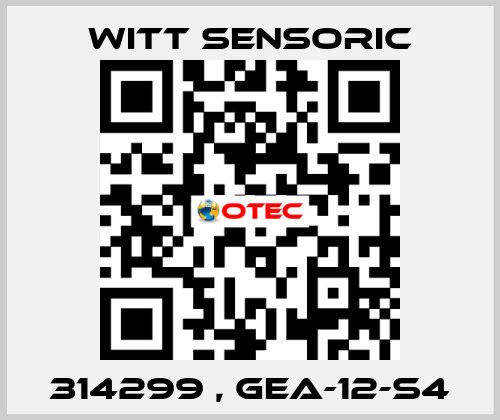 314299 , GEA-12-S4 Witt Sensoric