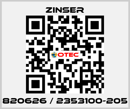 820626 / 2353100-205 Zinser