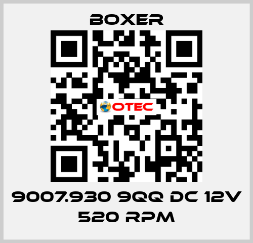 9007.930 9QQ DC 12V 520 rpm Boxer